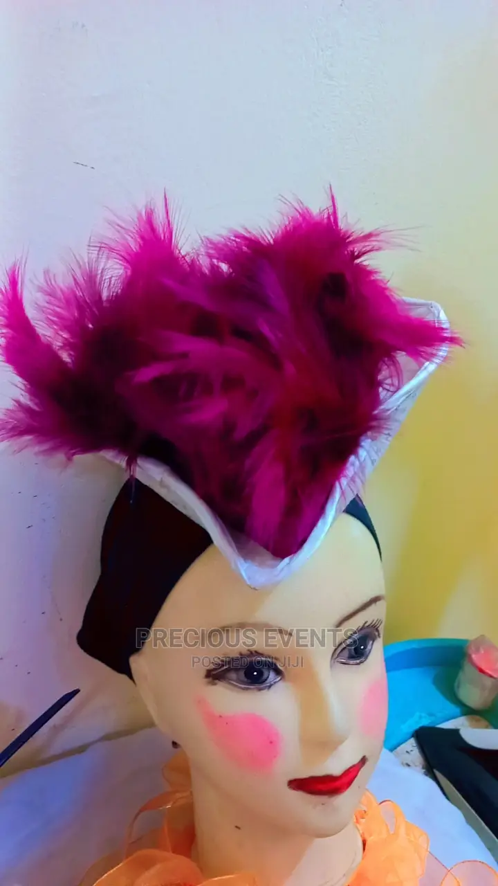 Colourful Fascinators.