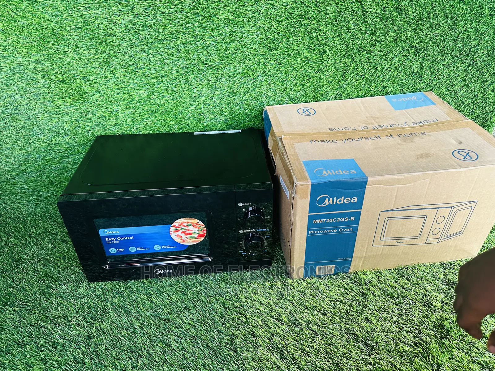 Easy Control Midea 20L Microwave Oven(Black Color)
