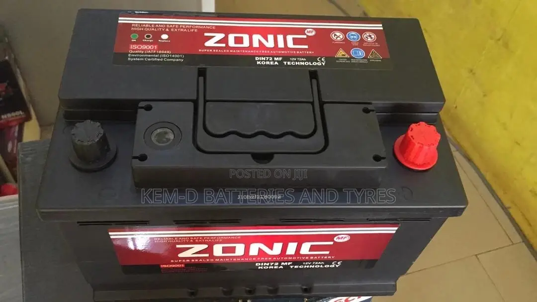 ZONIC BATTERY - Free Delivery