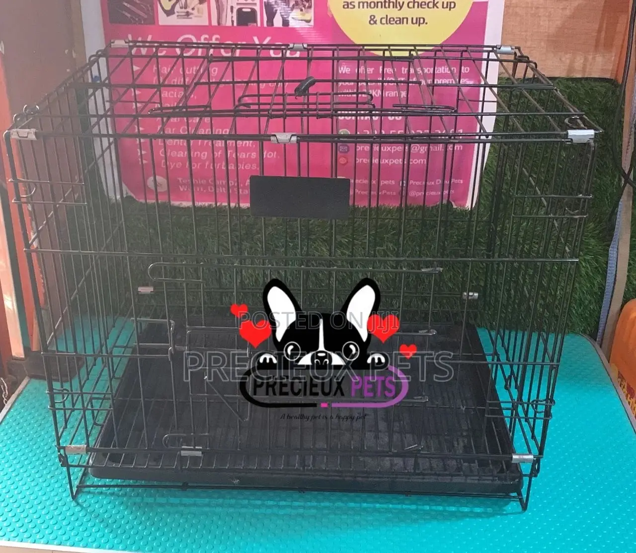 Portable Foldable Metal Cage