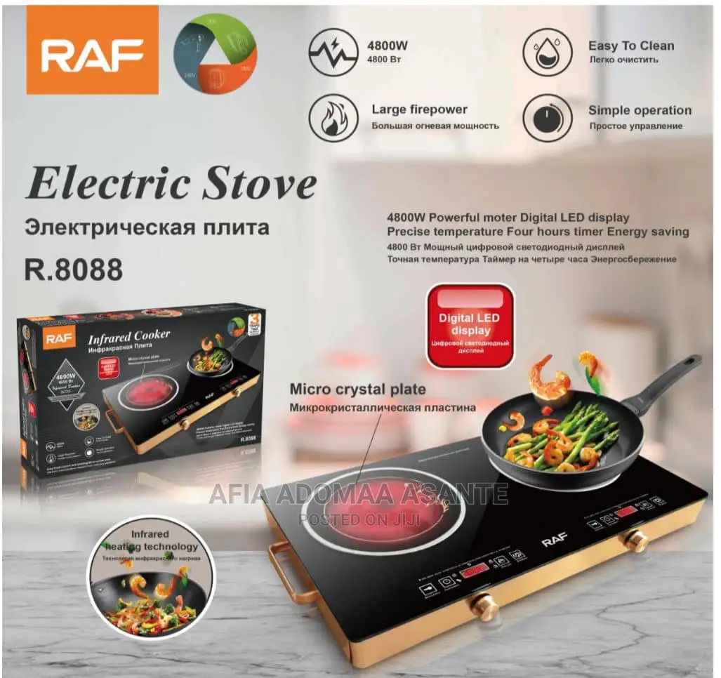 Raf Electric Infrared Electric Stove