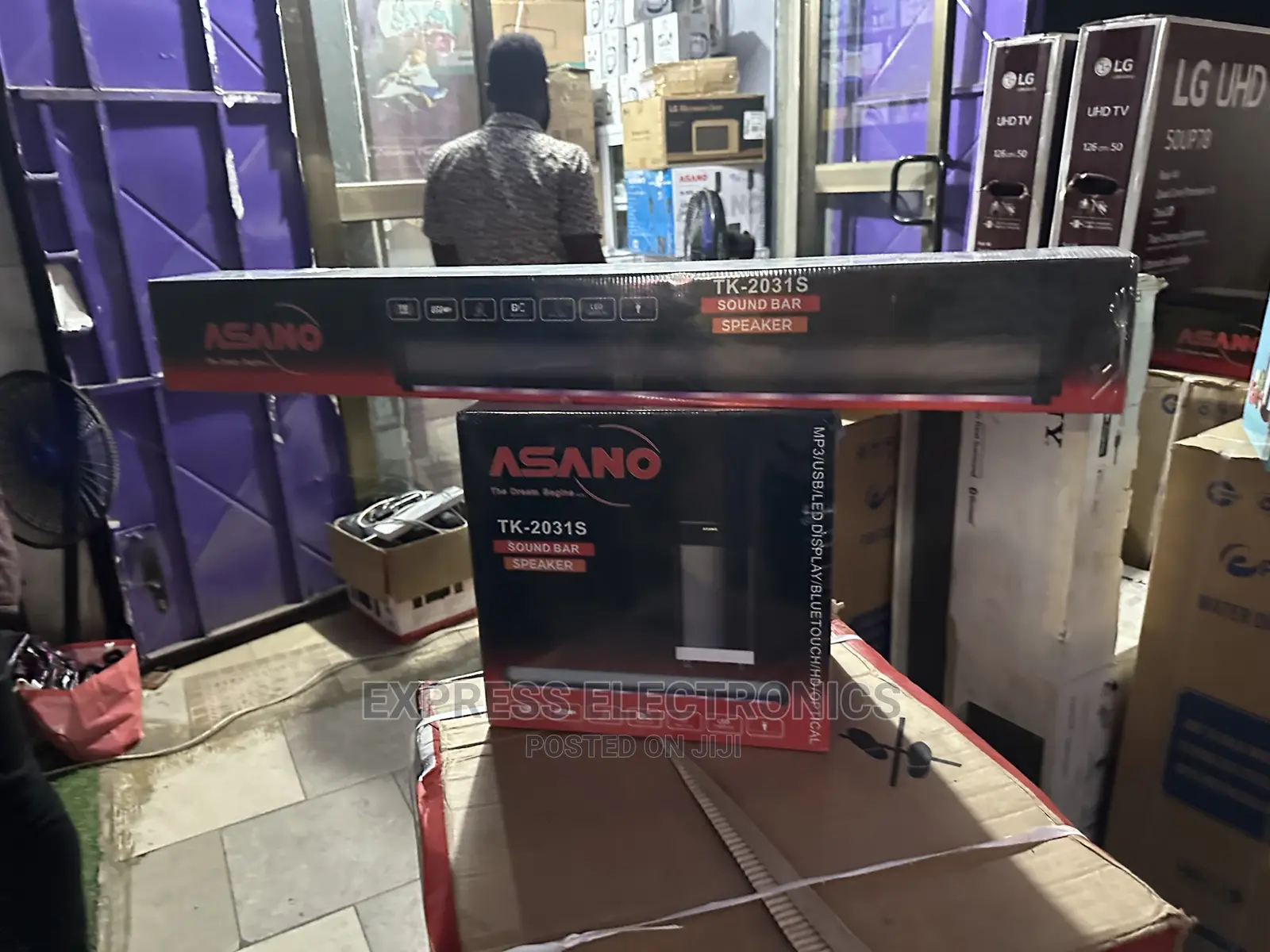 Cinematic Style Surround Sound Asano Soundbar Tk-2031s