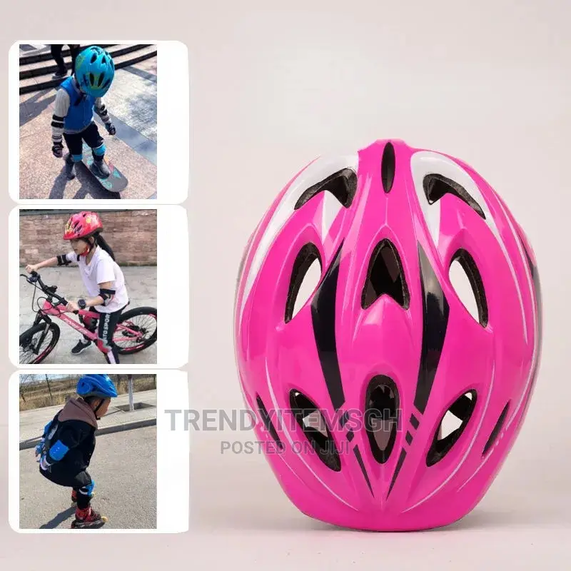 Kids Helmet + Knee and Elbow Protective Pad