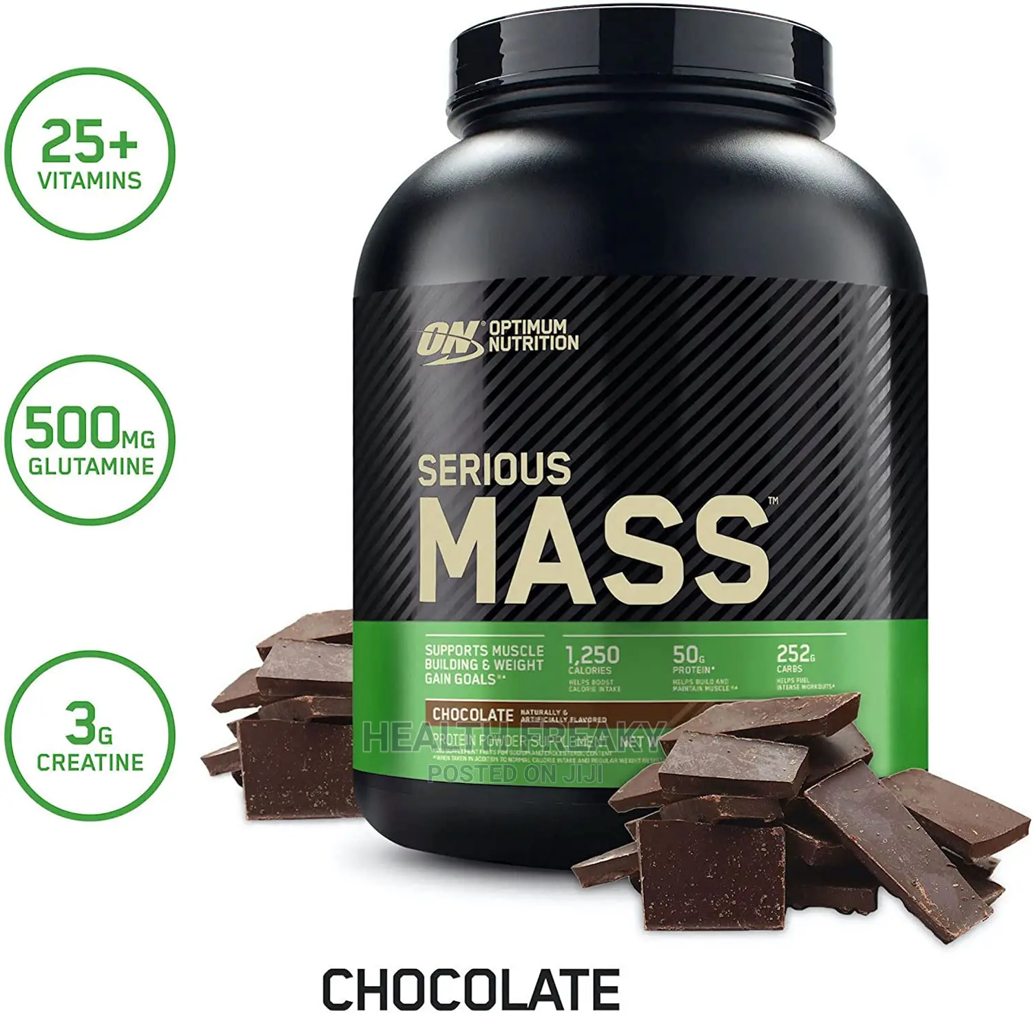 Serious Mass Gainer Whey Protein Weight Gainer Creatine 6lb