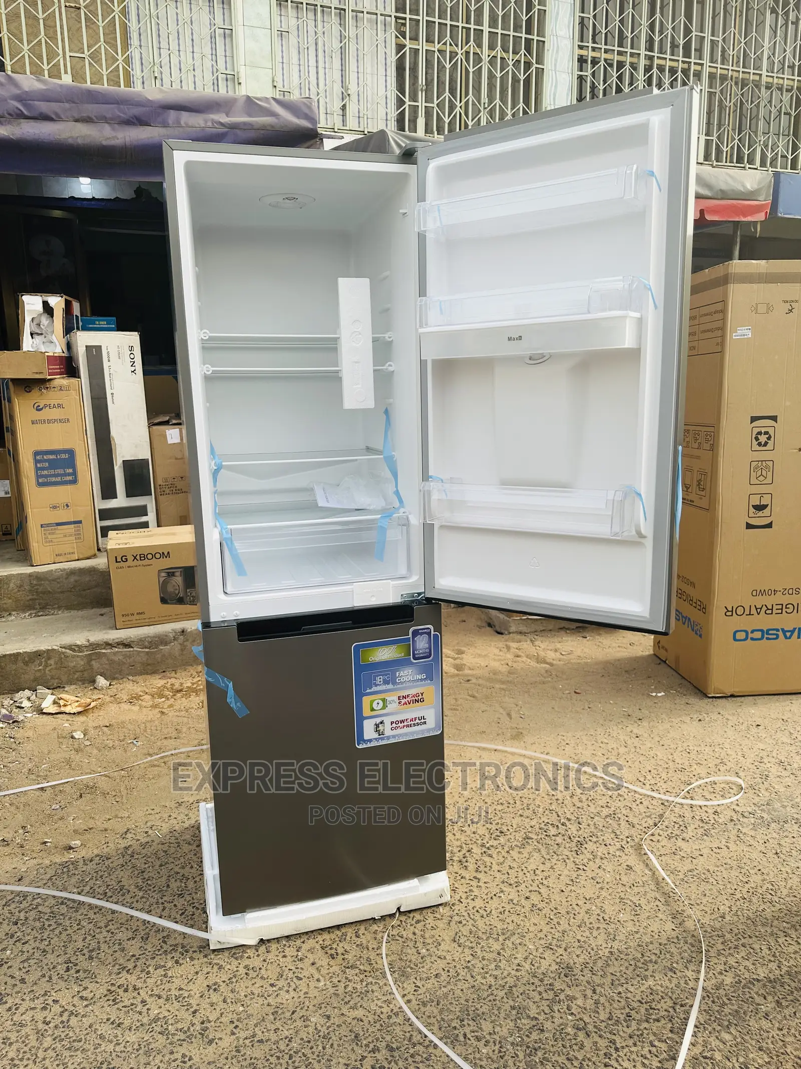 Nasco Affordable Stainless Steel NASD2-40WD Fridge