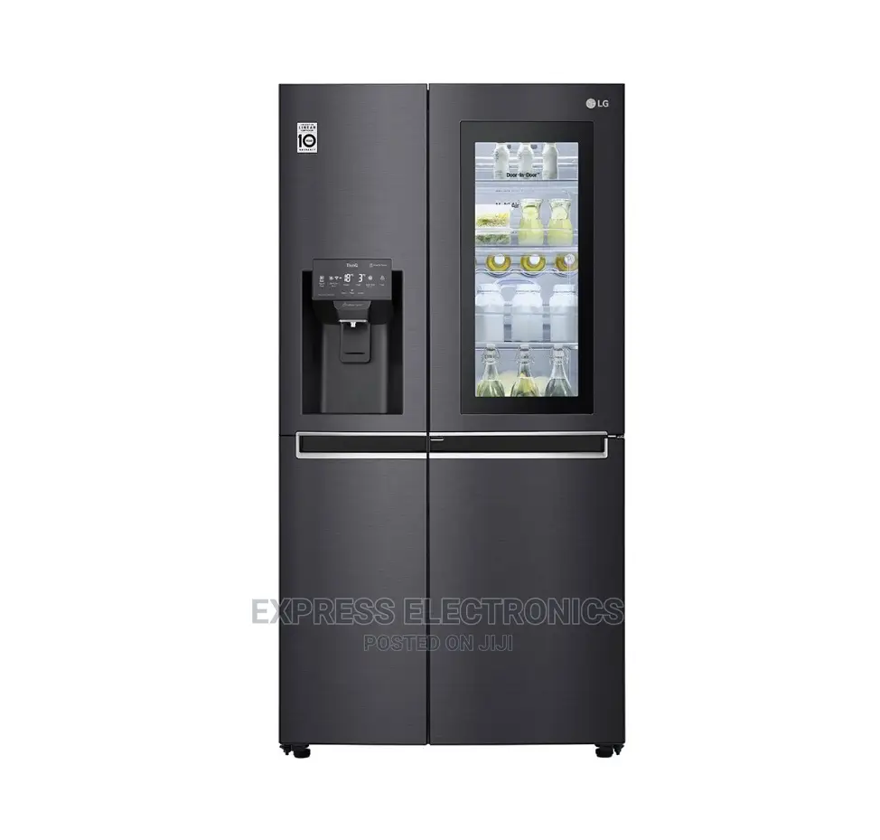Gr-j34fmubl Dispenser Refrigerator Door-in-door LG