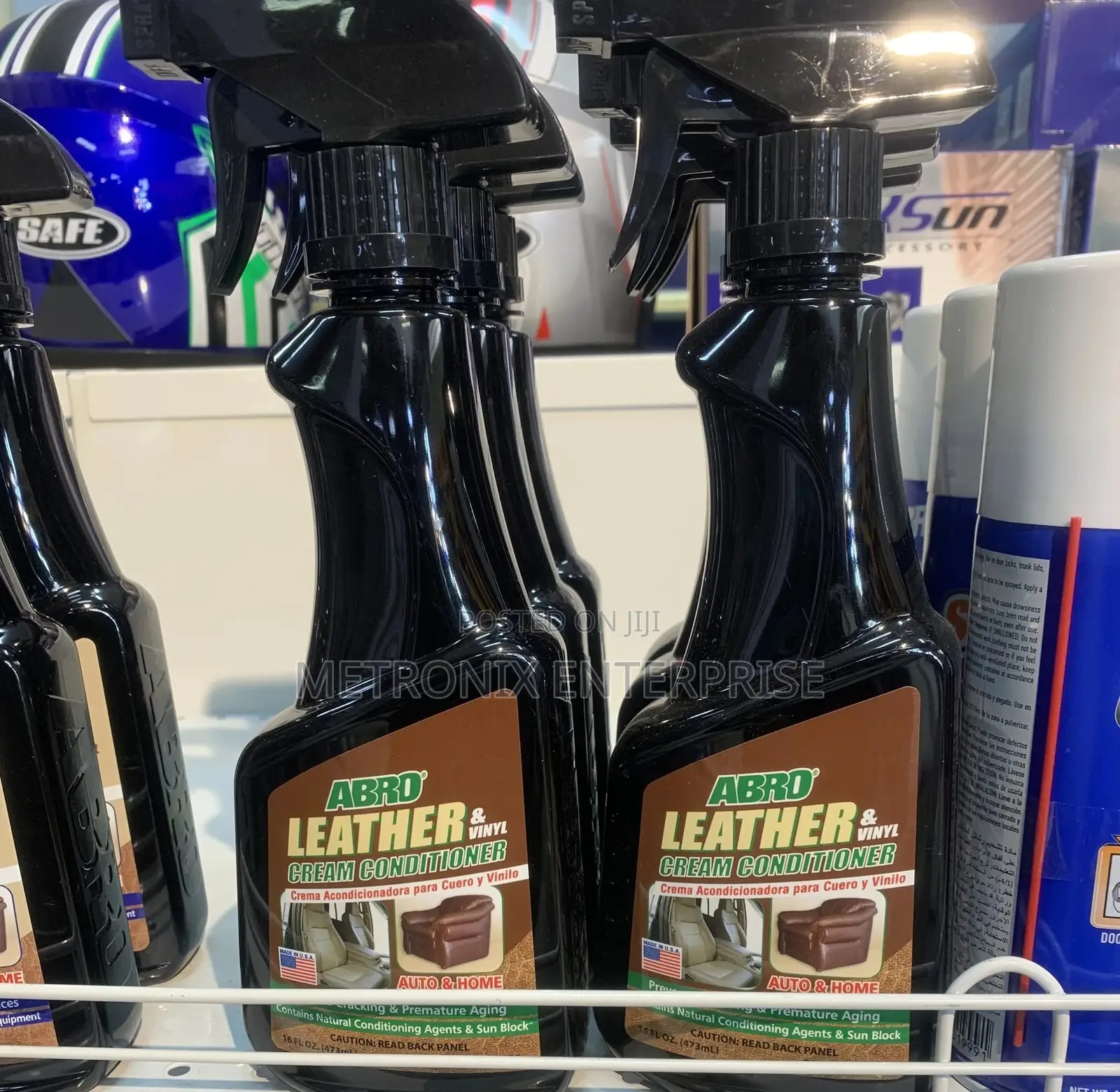 Leather and Vinyl Cream Conditioner 473ml(ABRO USA )