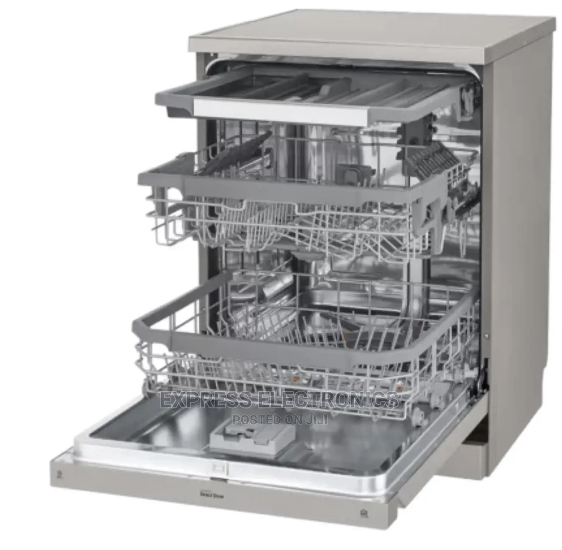 LG Quad Steam Dishwasher 14 Place, Wi-Fi Enabled [DFB425FP1