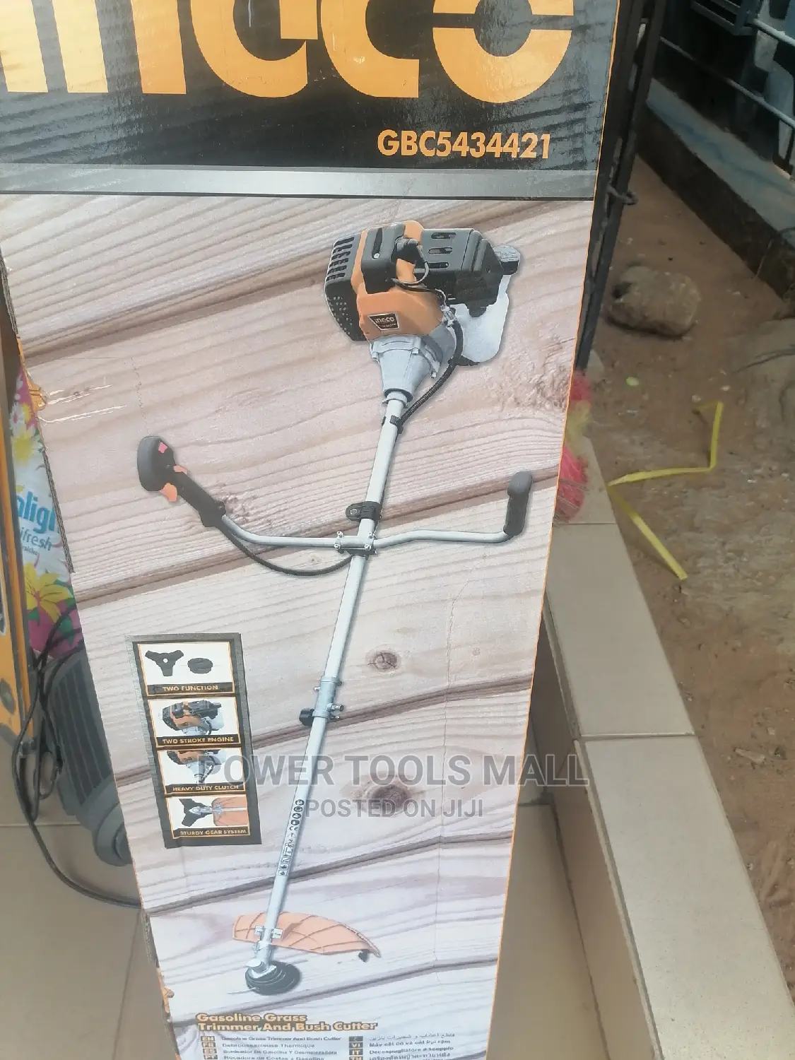 GBC5434421 (Gasoline Grass Trimmer and Cutter)