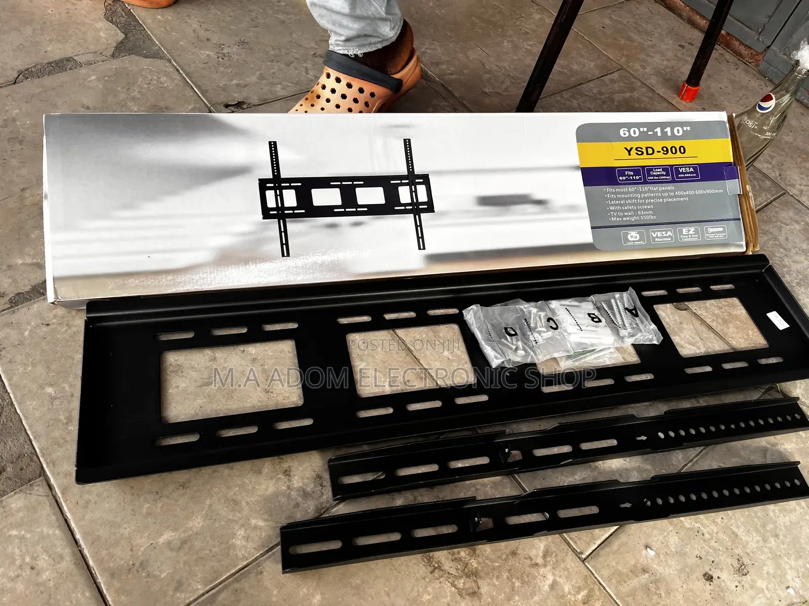 Mount Your 85” 77” Samsung or Lg Led Tv Safe With Worries