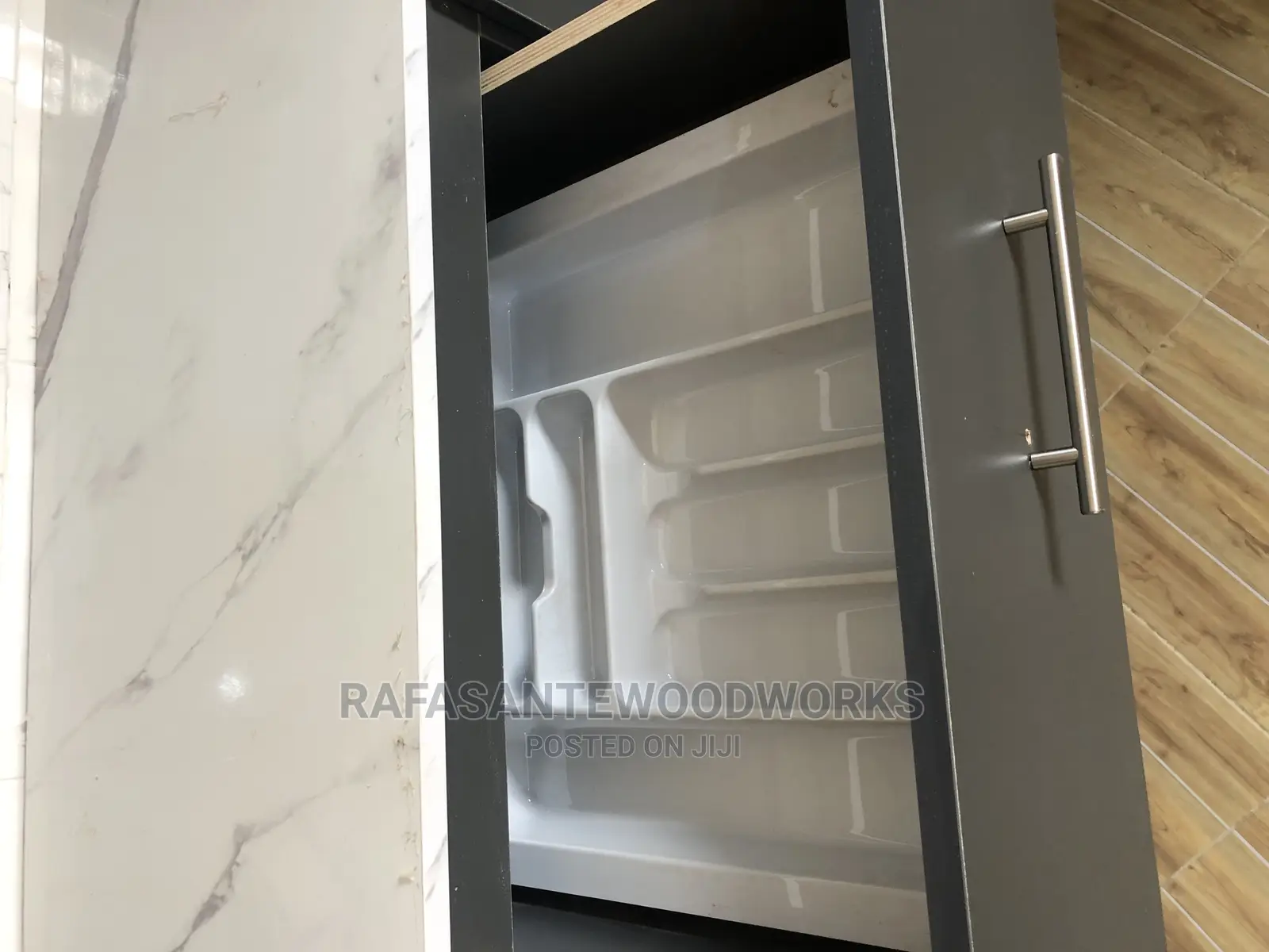 RAF Kitchen Cabinet With Marble Top