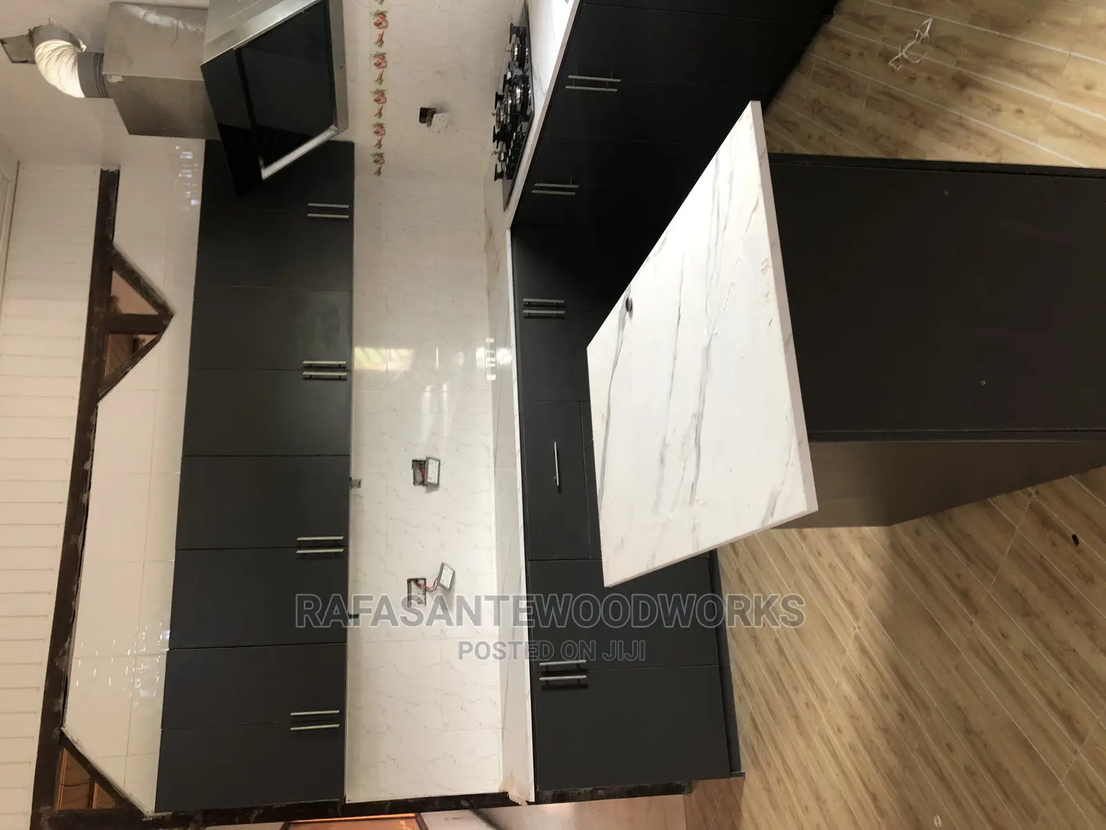 RAF Kitchen Cabinet With Marble Top