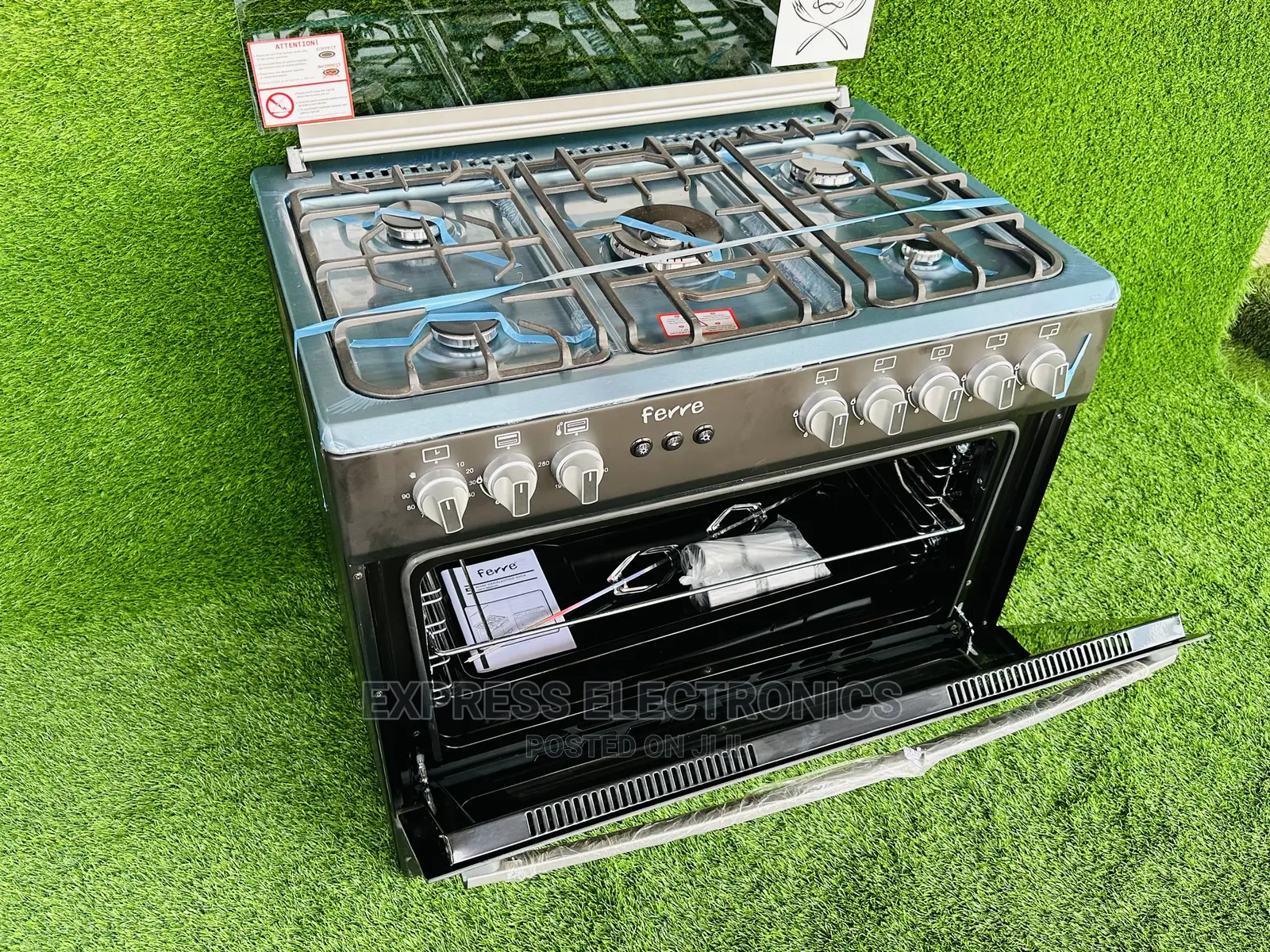 Designed in Italy Ferre 5B Stove Cooker Oven Grill 60/90