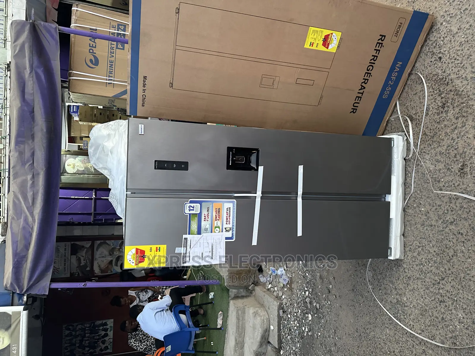 Super Cooling NASF2-55S 430LTRS Nasco Side by Side
