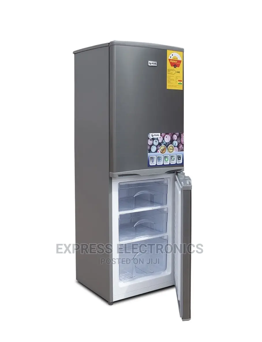 Pearl PF-200B Bottom Freezer Double Door Refrigerator