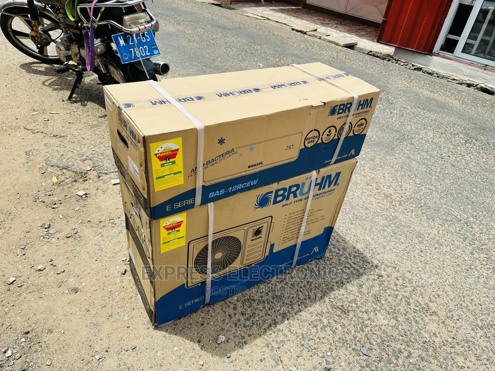 1.5hp Split High Ambient Temperatures Bruhm R410