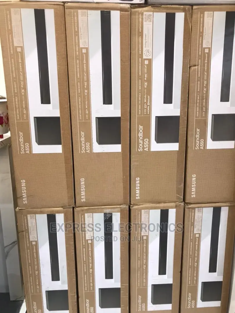 A World of Sound With One Remote A550 410w Samsung Soundbar