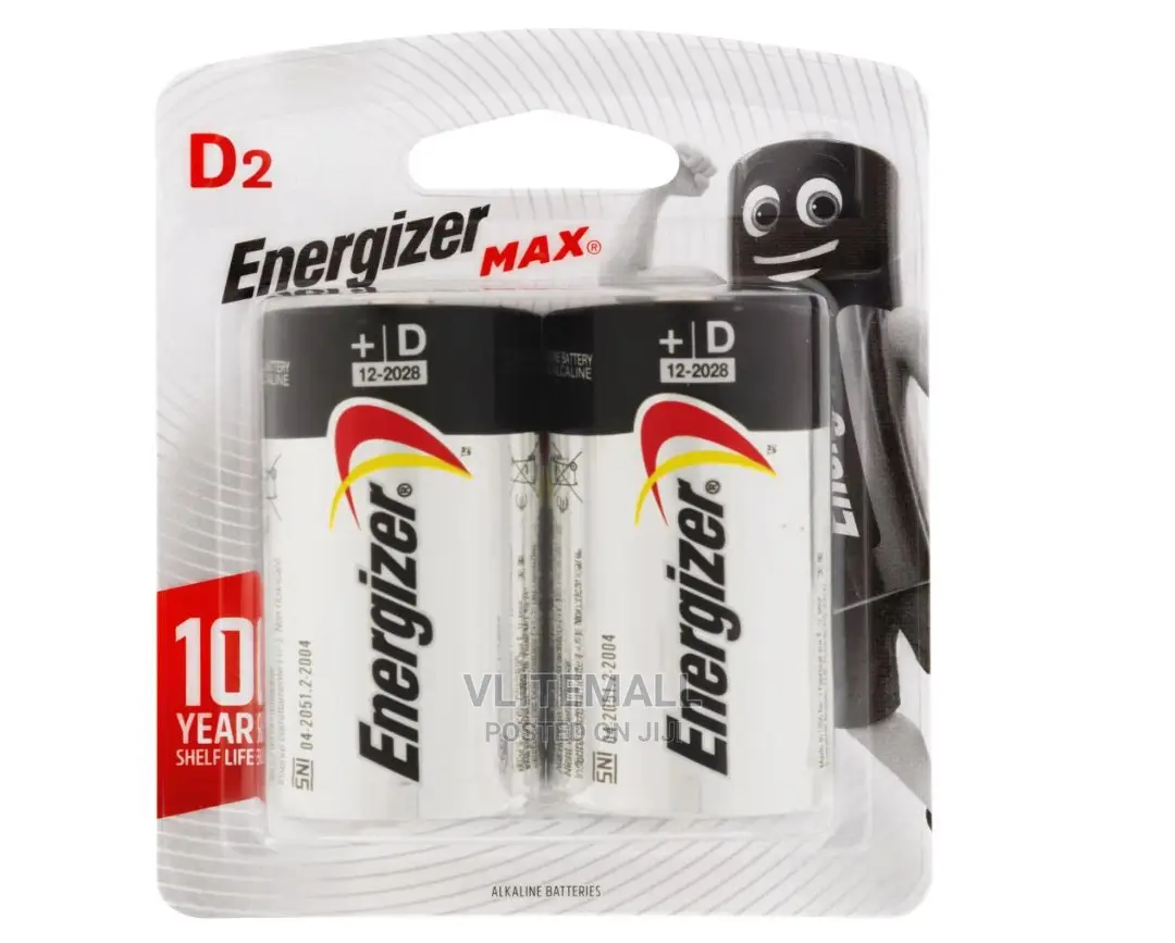 Energizer Max 1.5V Alkaline D2