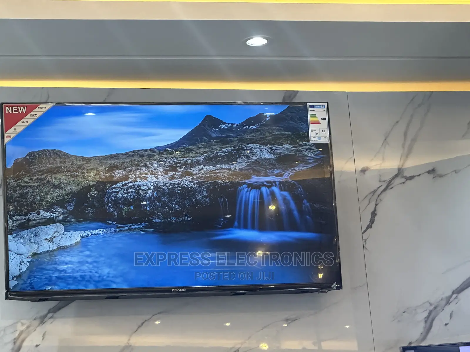 Smart Asano Extreme Realism and Unique Design 43”Android Tv