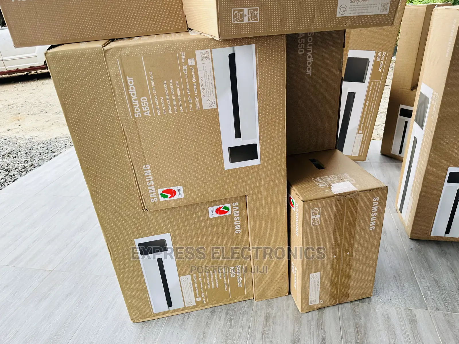 A550 App-Controlled Samsung 410w Soundbar System