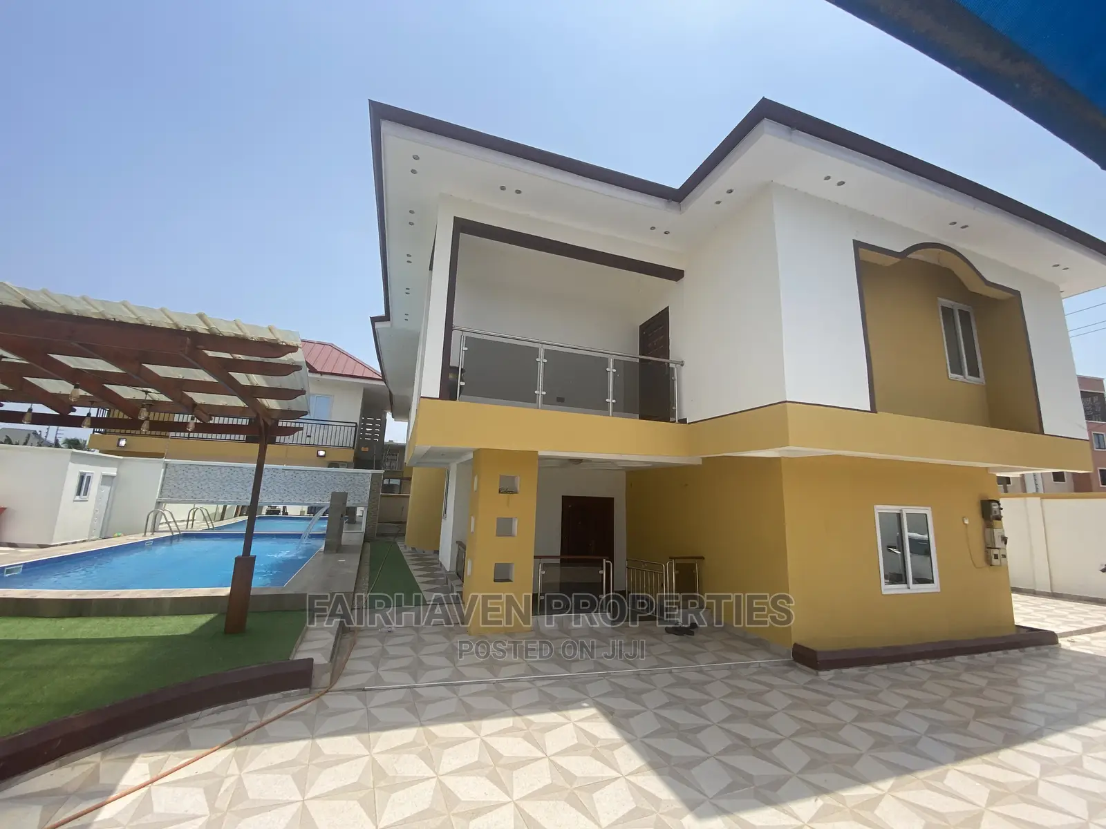 Furnished 4bdrm Mansion in Tseaddo, Airport Residential Area for Rent