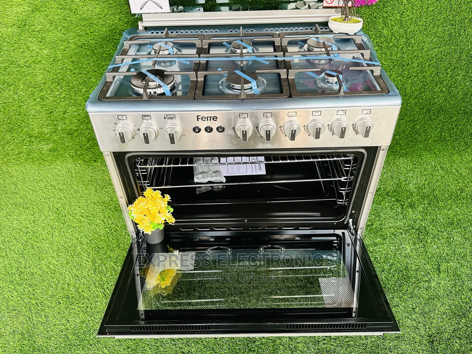 6B Ignition,Rotisserie Grill,Lampinbuilt 60x90 6B)All Gaz