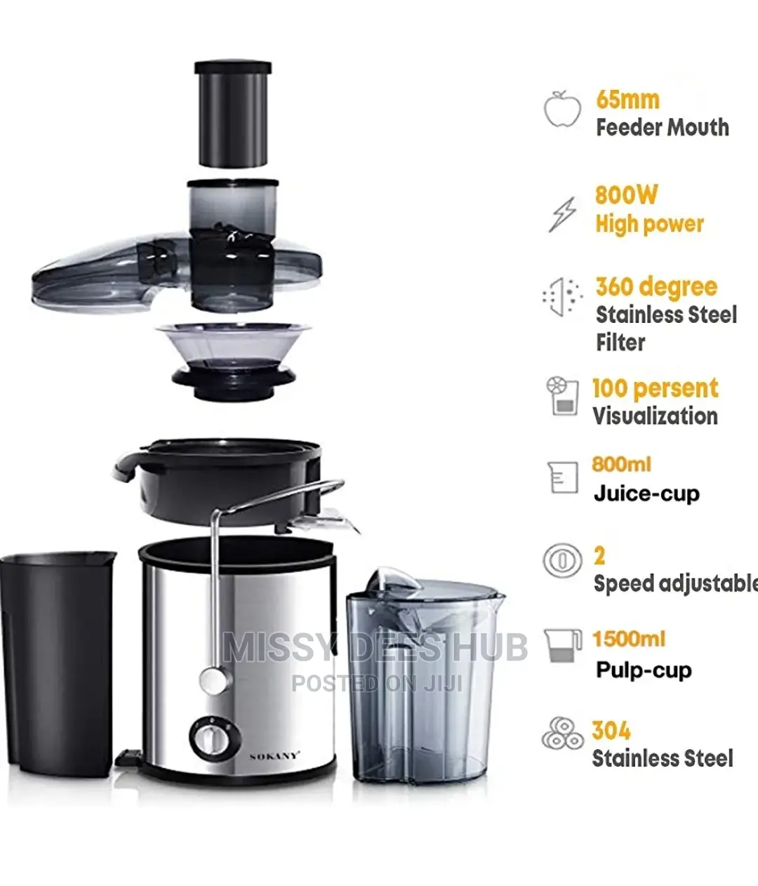 Sokany Juice Extractor