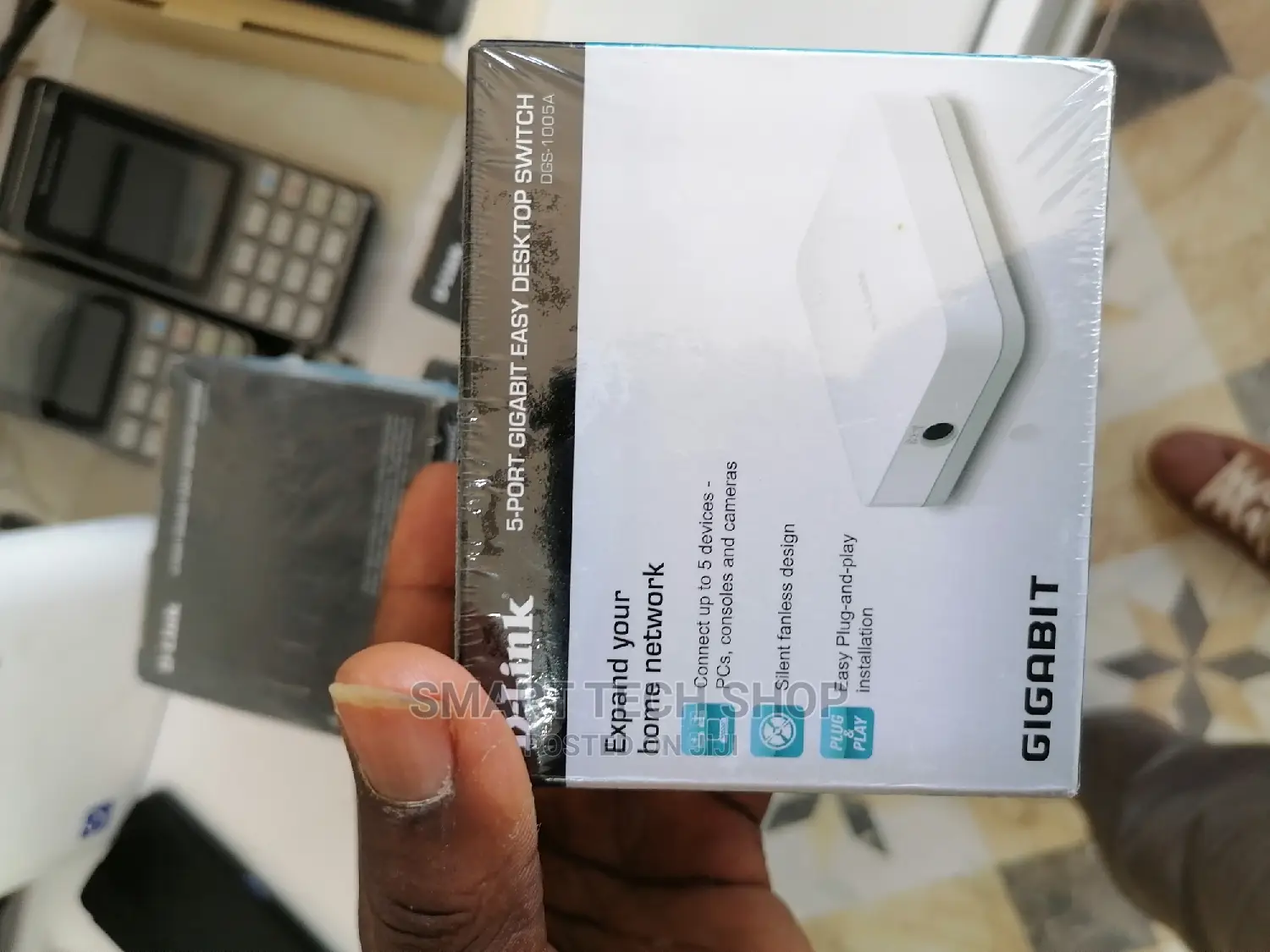 D-Link's 5-Port Gigabit Easy Desktop Switch