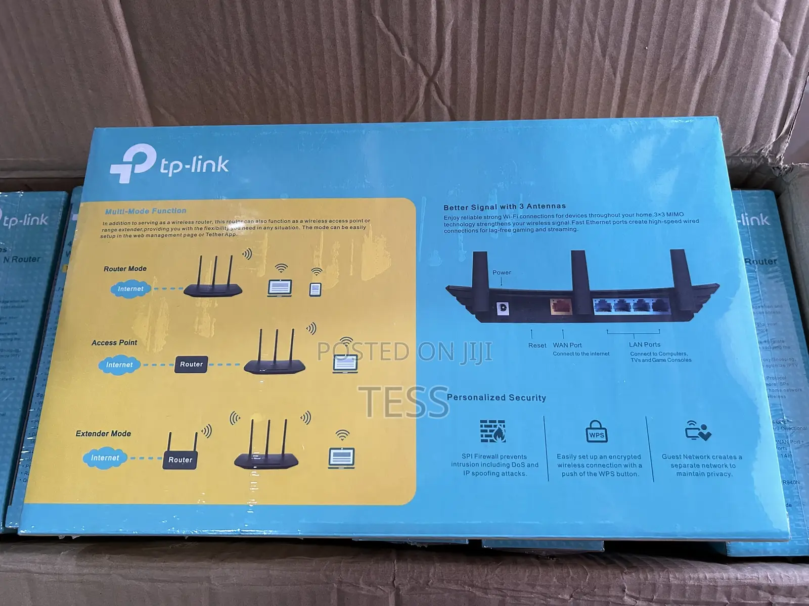 Tp-Link Tl-Wr940n Wireless N Router 450mbps (Not SIM Router)