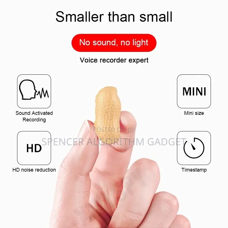New Peanut Voice Audio Recorder 8gb