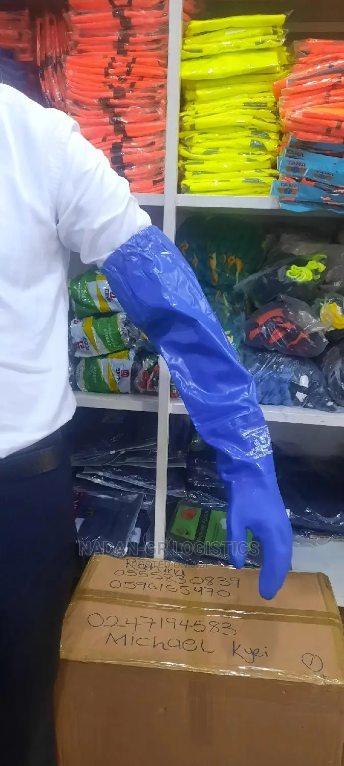 Lanon Chemical Resistant Long Gloves