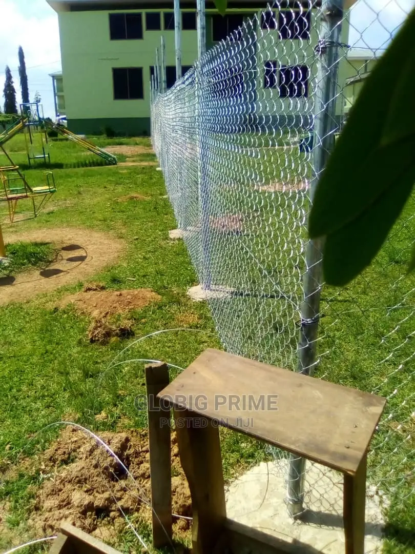 Chain Link and Panel Mesh Fence