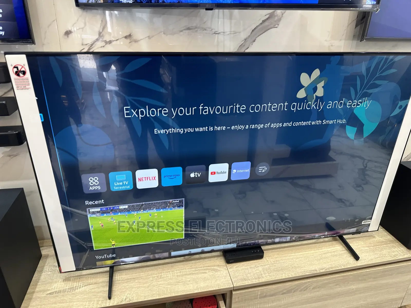 Samsung Powerful UHD Display 55”Au9000