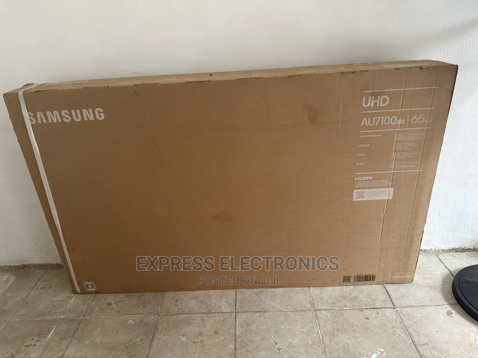 Crystal Technology Samsung 65”Au7172 UHD Smart Tv
