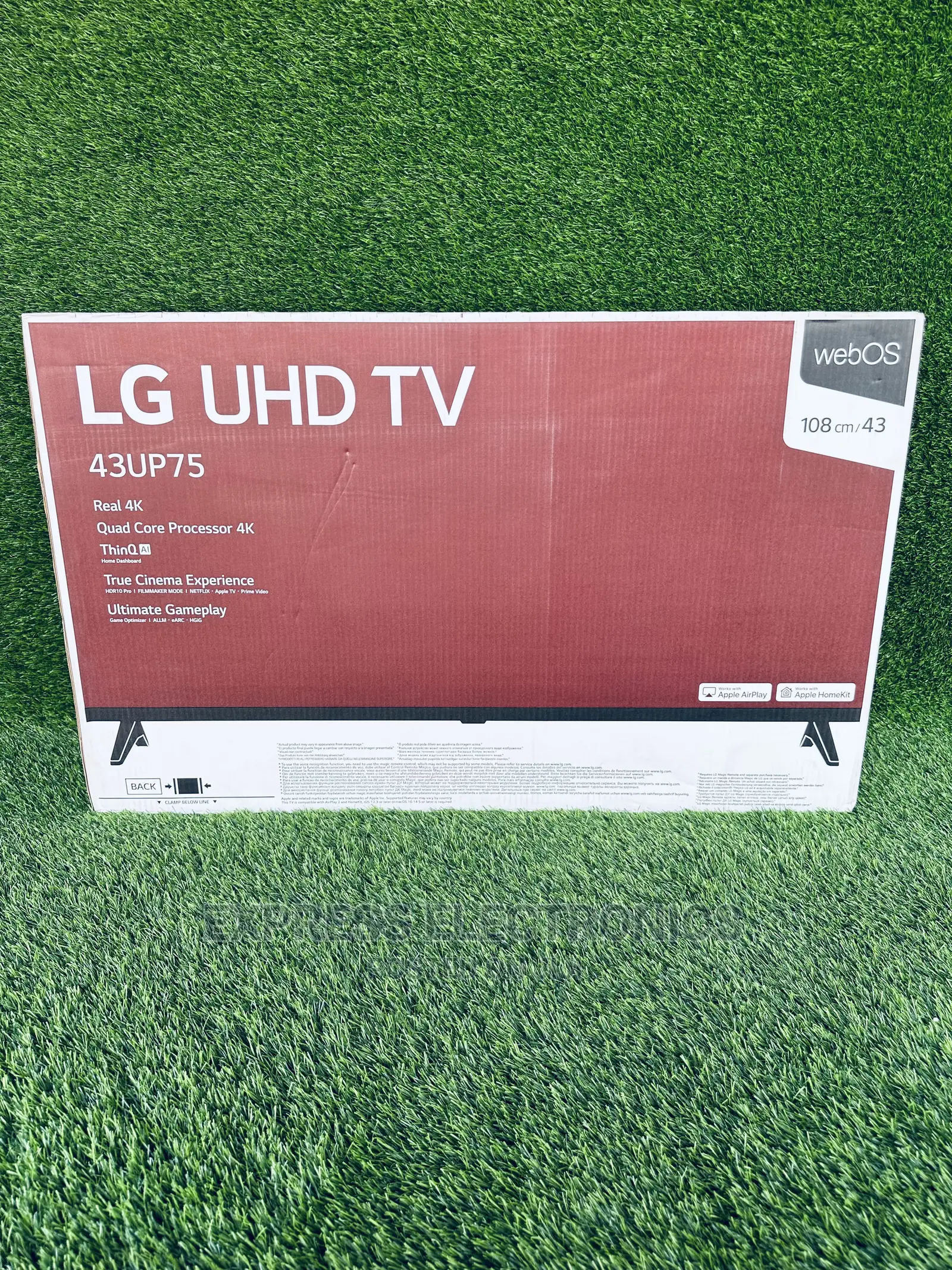 Experience Full Dynamic Range,UHD Smart 43”Uo75 LG Tv