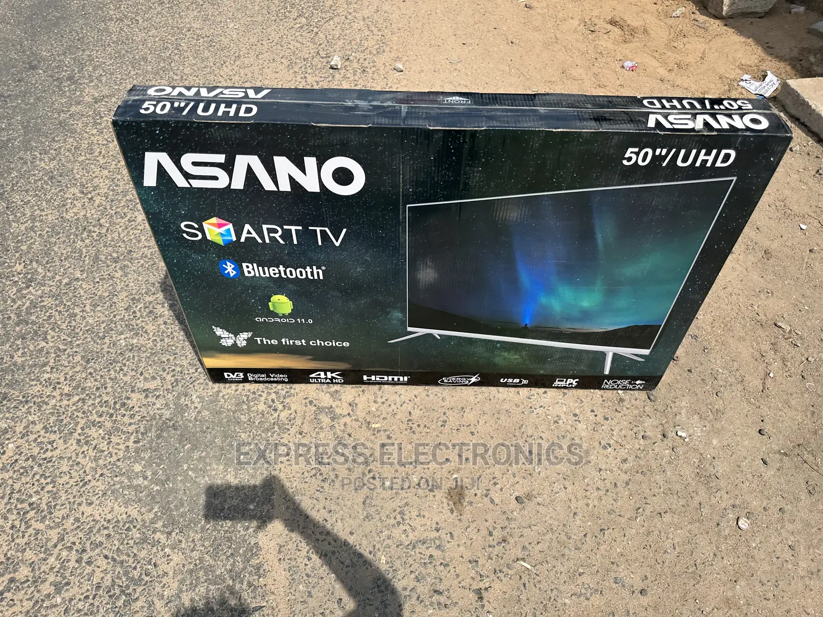 Asano Smart Android Wide Enhancer Display 50”Uhd Tv
