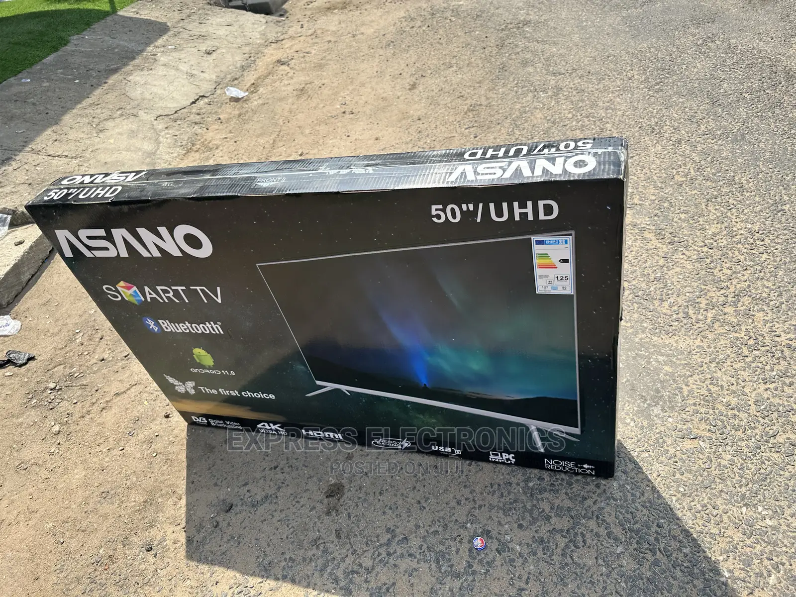 Asano Smart Android Wide Enhancer Display 50”Uhd Tv