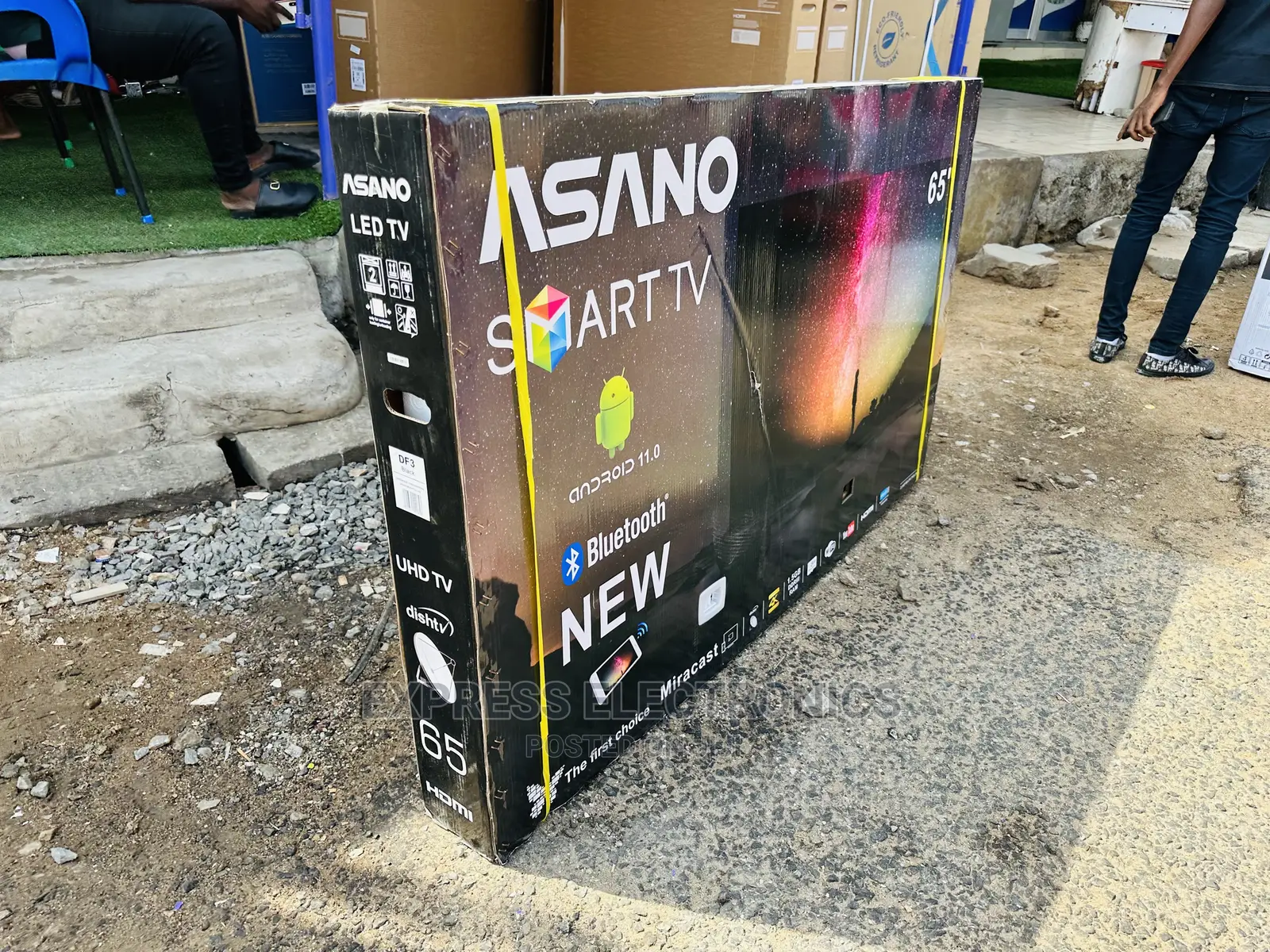 65”Smart Ultra Hd Display Asano Bluetooth Android Tv