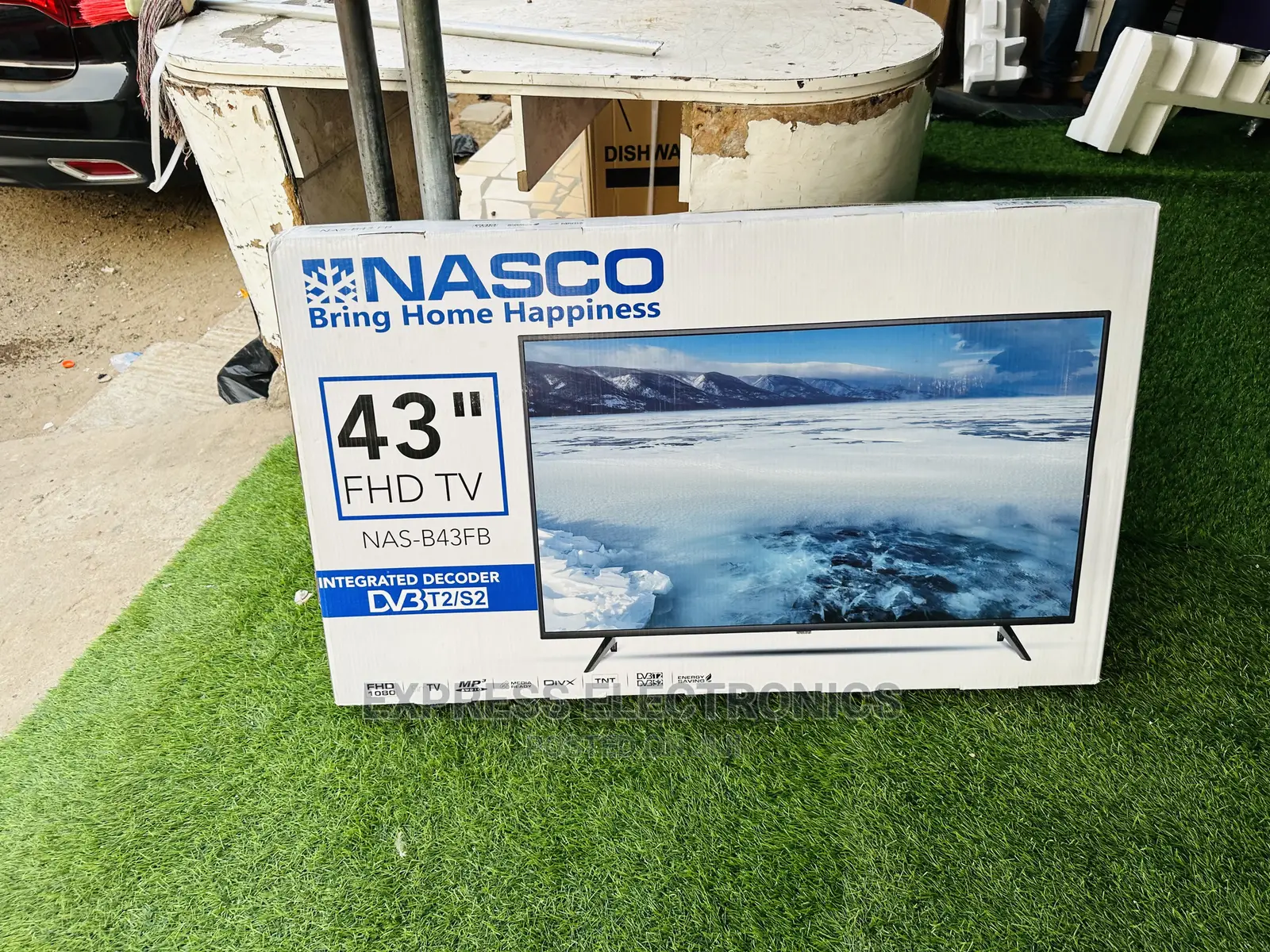 NAS-F43FB Nasco FHD Digital Wide Enhanced Color Satellite Tv