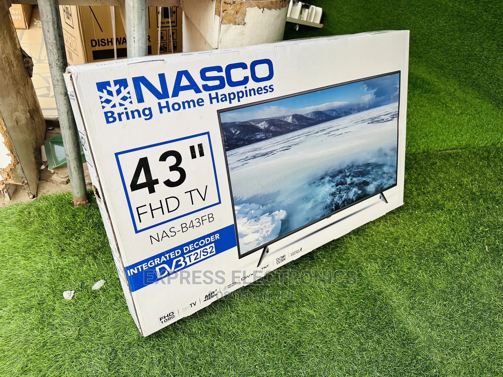NAS-F43FB Nasco FHD Digital Wide Enhanced Color Satellite Tv