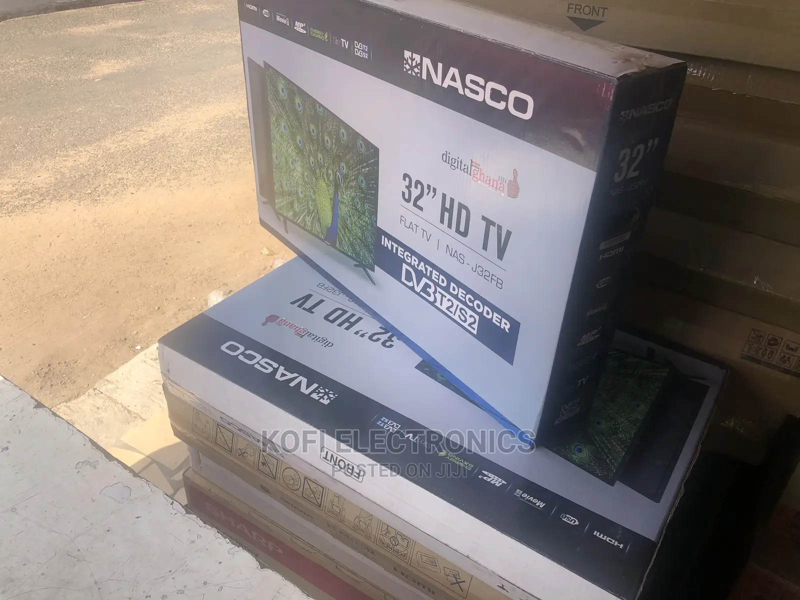 Vga-Nasco 32'' NAS- J32FB Digital Satellite TV
