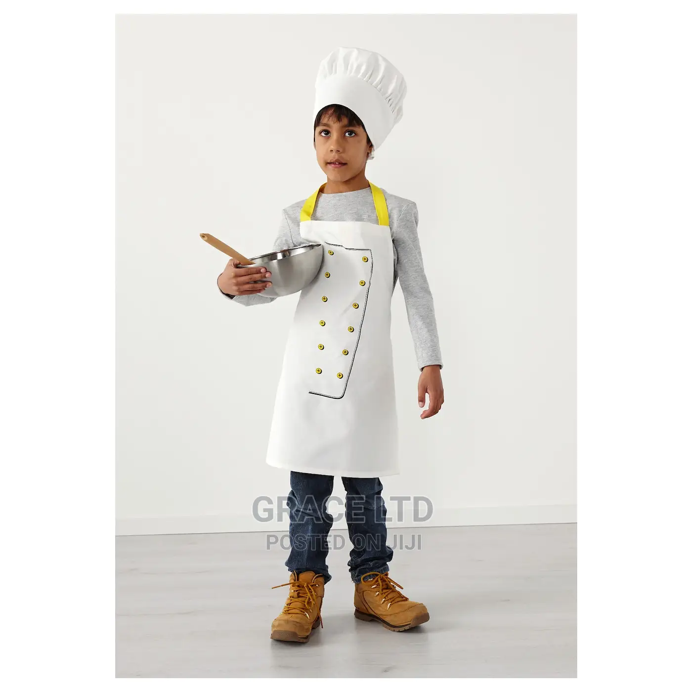 Children Apron With Chef Hat