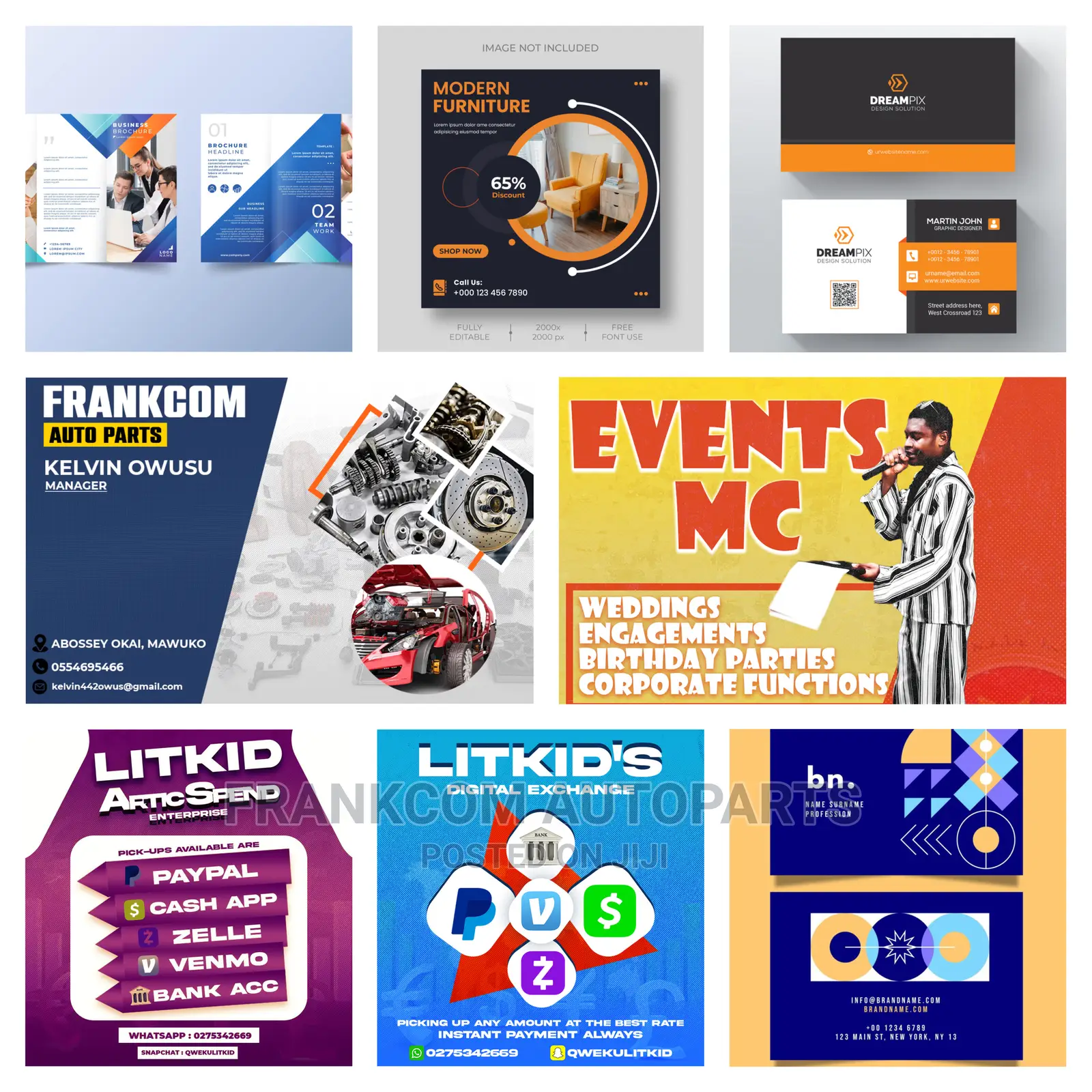 Graphic Designer | Flyers | Posters and Other Designs