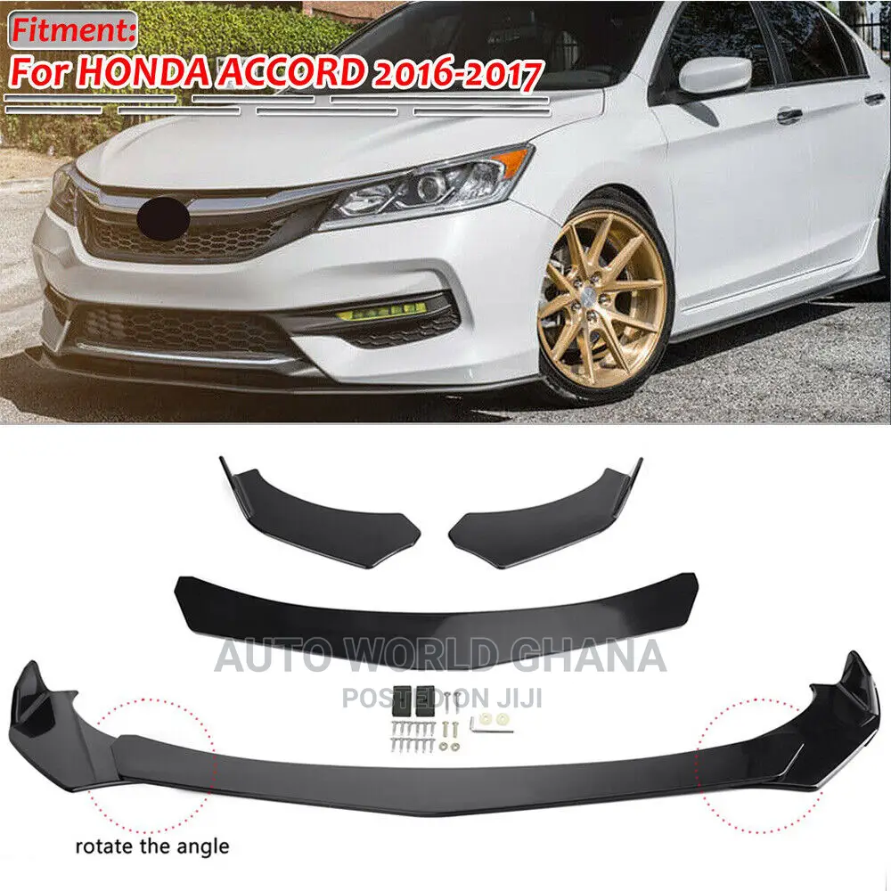 Honda Accord 2014-2017 Front Bumper Lip Spoiler Splitter