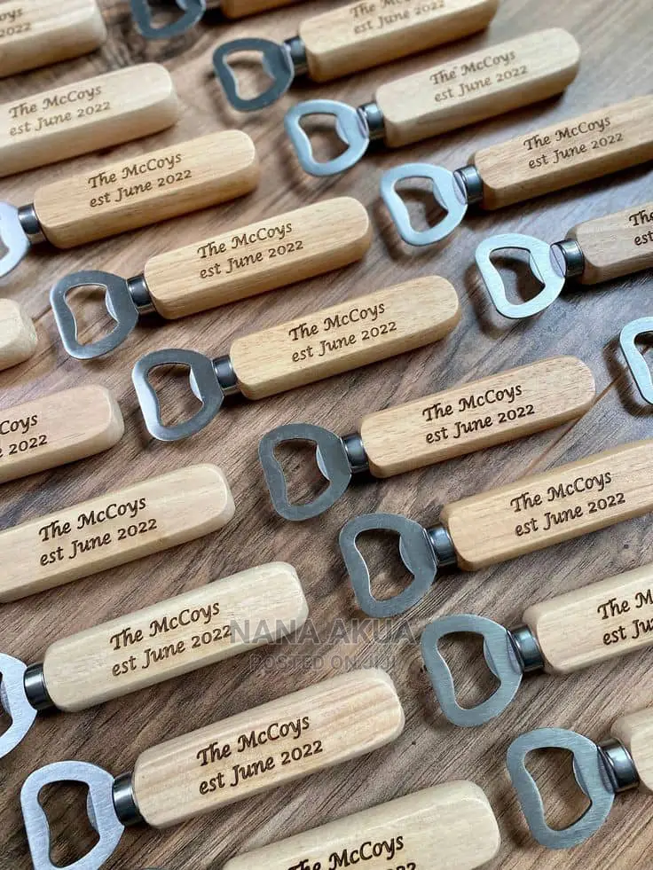 Wooden Bottle Long Openers as Souvenir