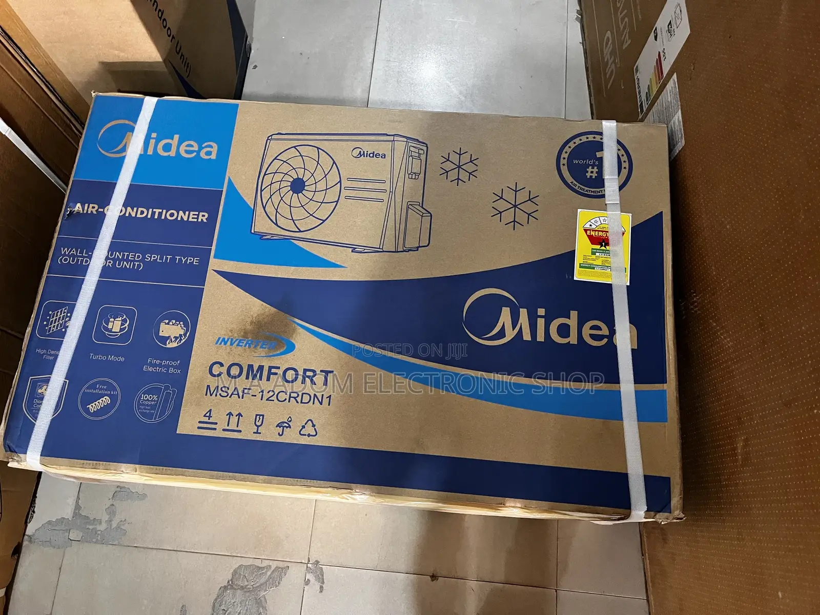 Midea 2.5 With 32 Refrigerant Air Conditioner With Pipes