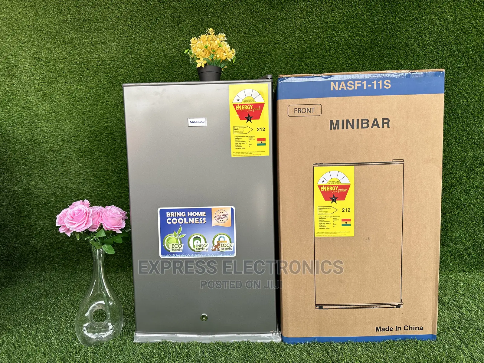 Elegant/Simple Design Table Top Fridge Nasco 80L