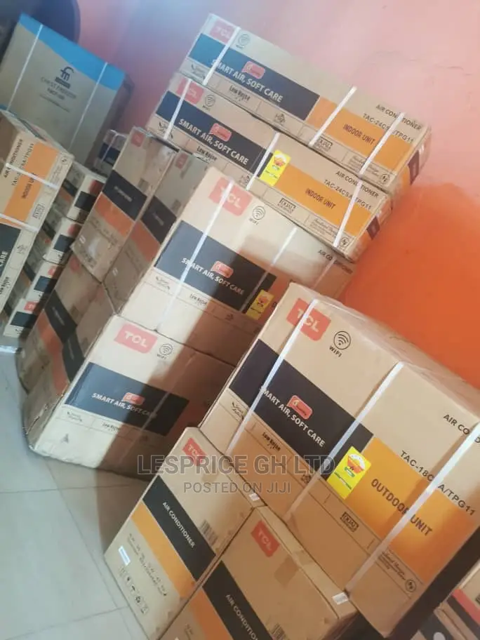 Presentable TCL 2.5hp Air-Condition R410 Gas (Wifi)
