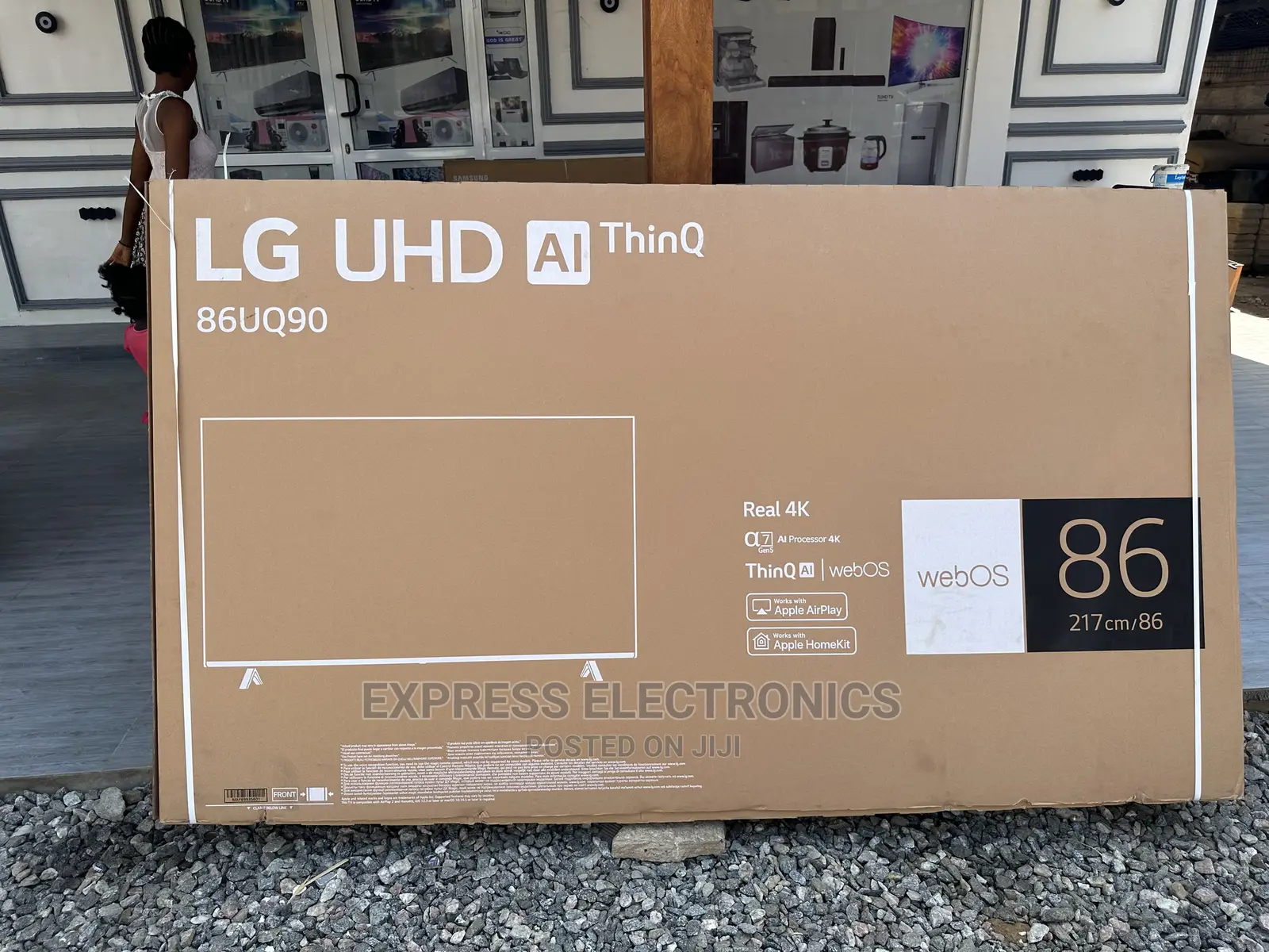 LG UQ90 86 Inch Smart UHD TV With AI Sound Pro+A Theater