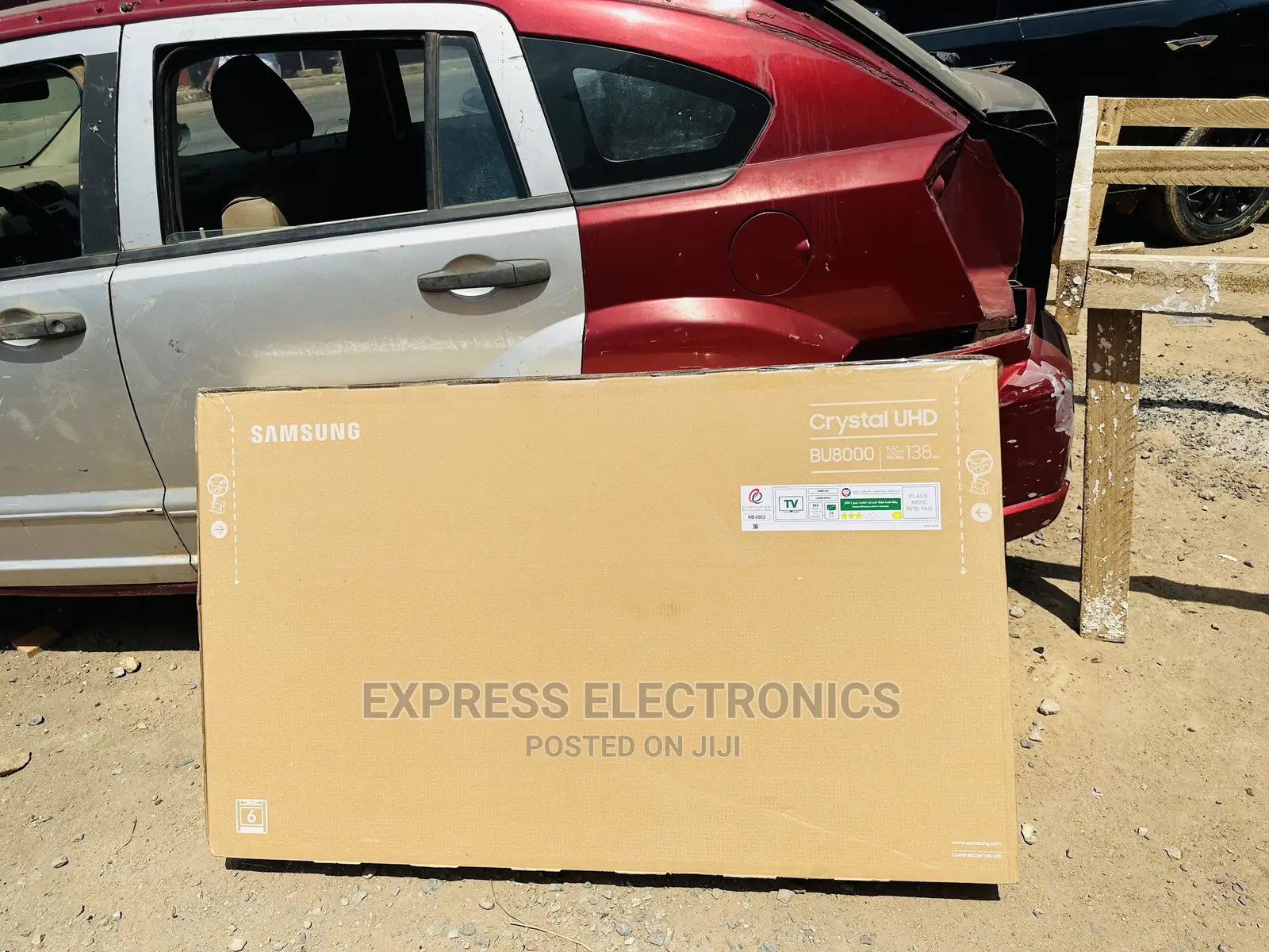 Enjoy  Netflix on UHD Smart Samsung 55”Bu8000 (2022)